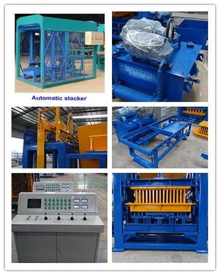 Qt4-15 Concrete Block Making Machine Automatic Construction Block Making Machinery
