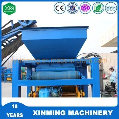 Full Automatic Qt4-15 Hollow Block Making Machine with Concrete Mixer Block Making