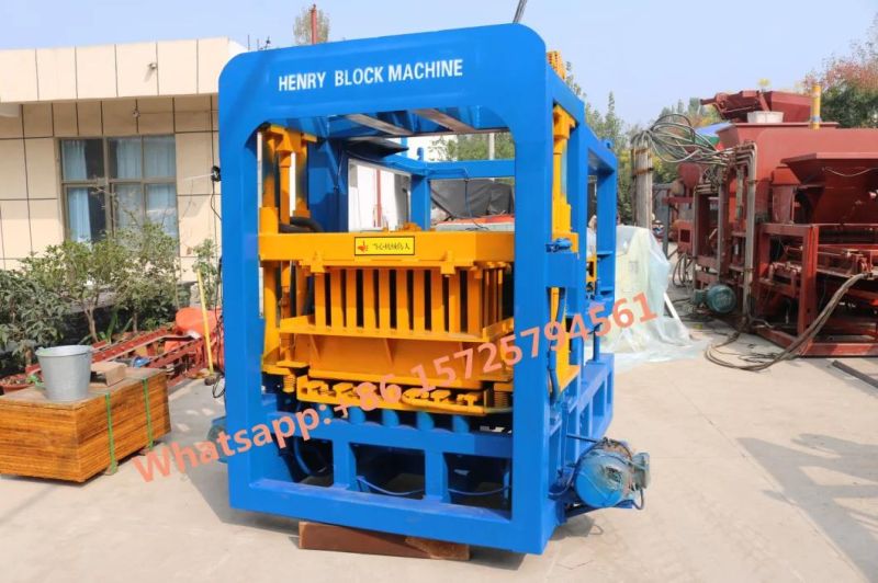 Qt4-20 Hydraulic System Fully Automatic Production Line Paver Machine, Concrete Block Making Machine Construction Equipment