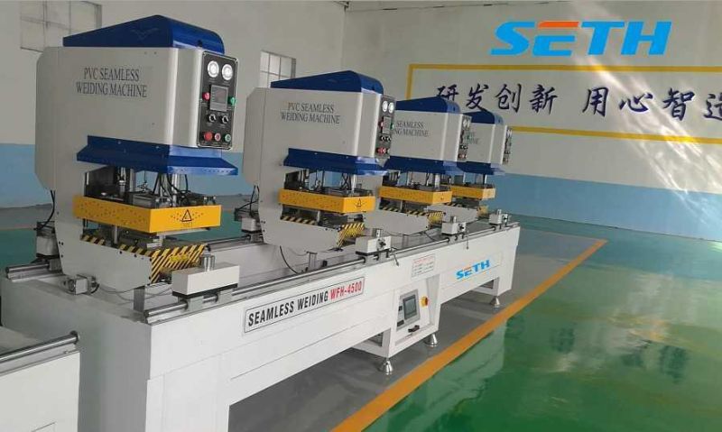 Four Corner UPVC Window and Door Seamless Welding Machine