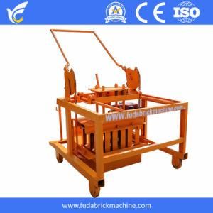 Diesel Engine Concrete Hollow Block Laying Machine Qm4-45