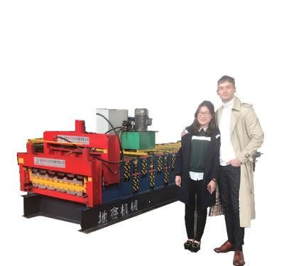 Dx Double Layer Roofing Sheet Roll Forming Machine