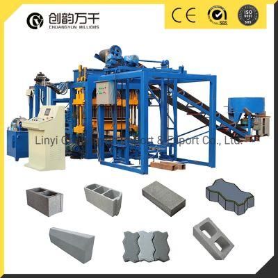 Qt4-20 Easy Operated Automatic Concrete Hollow Block Machine with Hydraulic System in Malawi