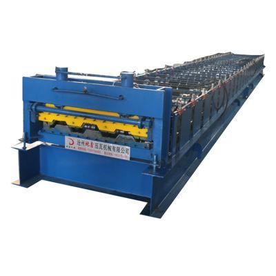 Steel Sheet High Pressure Floor Deck Roll Forming Machine in Botou Dixn Factory