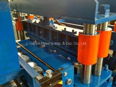 Double Layer Galvanized Sheet Metal Roof Tile Rolling Machine