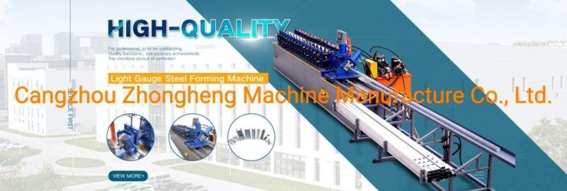 Metal Cu Drywall Stud and Track Channel Omega Profile Furring Roll Forming Machine