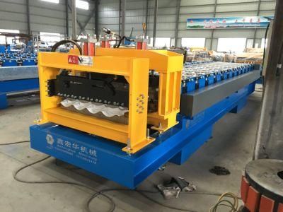 Color Coated Glazed Roof Tile Making Roll Forming Machine