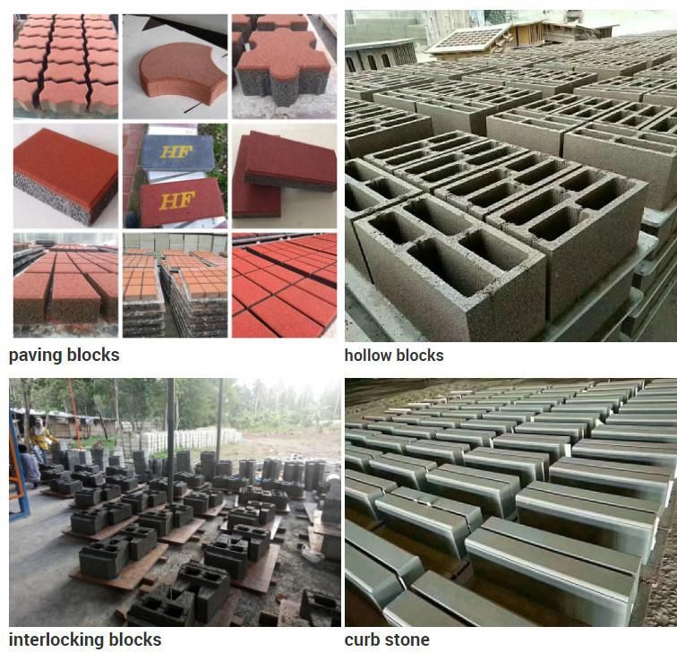 Concrete Mould Brick Making Machine Hf Automatic Block Making Machine with Manufacturer Price