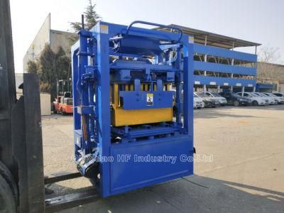 Qt4-26 Concrete Block Making Machine Block Machine Maker Small Investment Concrete Brick Machine Cement