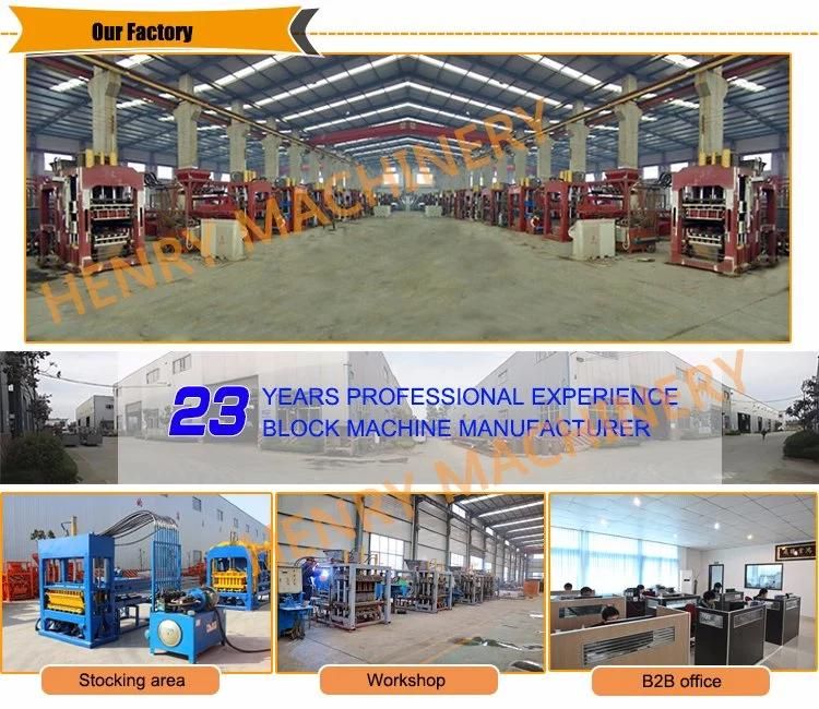 Qmy4-45 Laying Concrete Block Making Machine Building Materials Cement Machinery