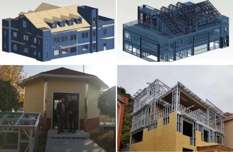 C89 Profile Light Gauge Making Machine for Building Steel Villa Light Keel Roll Forming Machine