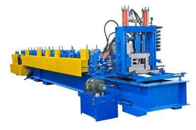 Cheaper CZ Purlin Roll Forming Machine Steel Frame and Purlin Making Machines, Semi-Automatic C-Purlin Roll Forming Machine