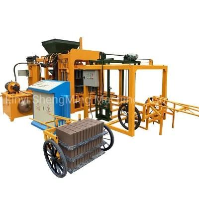 Fully Automatic Concrete Cement Hollow Block Brick Machine