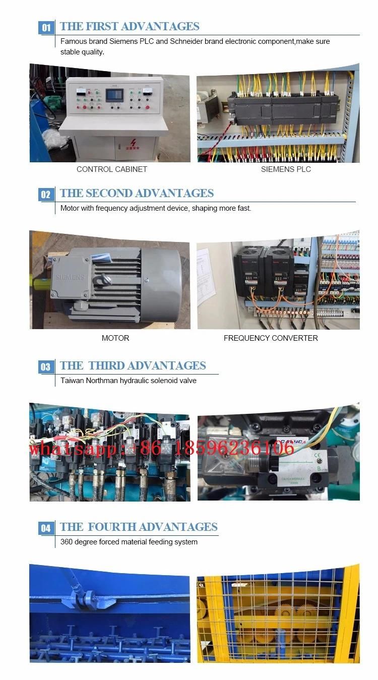 High Quality Qt8-15 Fully Automatic Block Making Machine in Africa, Automatic Brick Paving Machine, Brick Machine Production Line