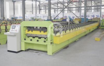 Hot Sale Automatic Flooring Deck Sheet Rolling Forming Machine for Making Floor Decking Easy Operation
