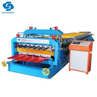 Ibr and Q Tile Roof Sheets Roll Forming Machine to Zimbabwe