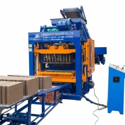 Hydraulic Auto Cement Block Making Machine Qt4-25 Sale in Ethiopia