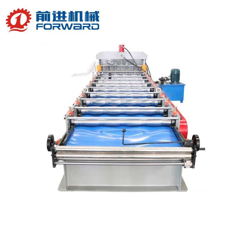 2022 Iron Glazed Roofing Tile Sheet Used Making Machine / Roll Forming Machine Price