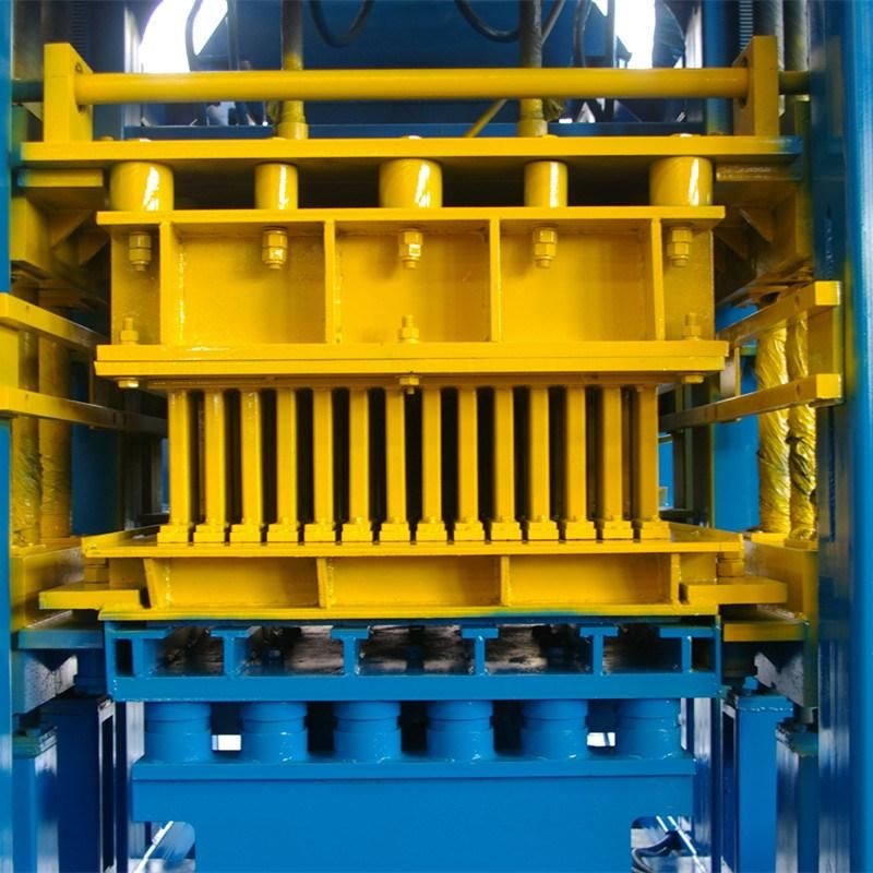 Qt8-15 Hydraulic Cylinder Brick Making Machine Curbstone Block Machine