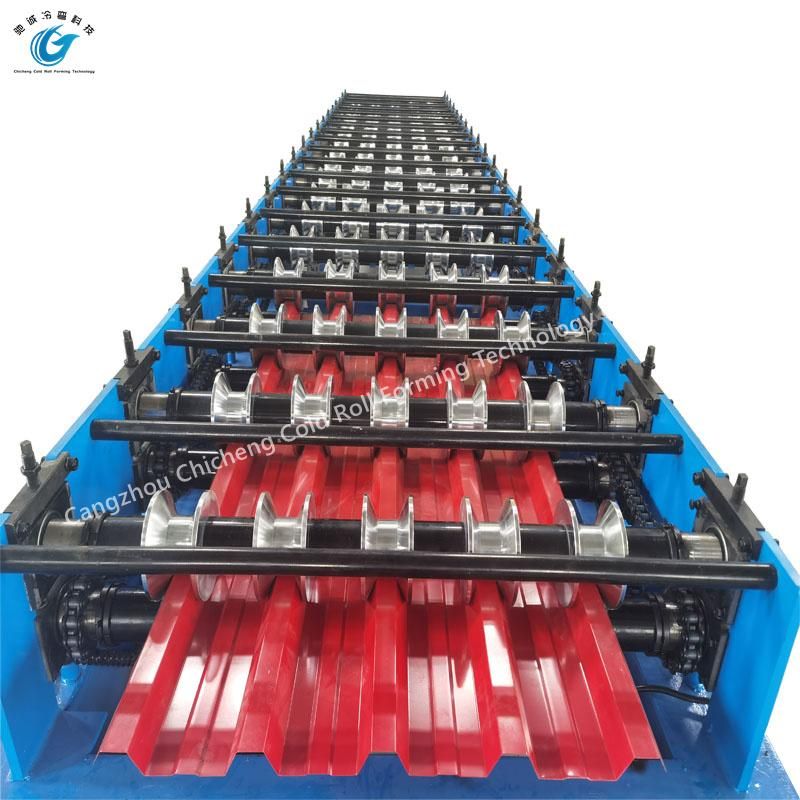 Tr4 Tr5 Ibr Trapezoidal Roofing Sheet Roll Forming Machine