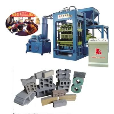 Hydraulic Pressure Interlock Concrete Block Brick Making Machine (QT10-15)