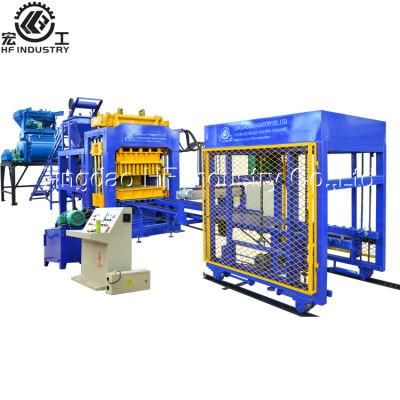 Fully Automatic Concrete Cement Interlocking Paving Fly Ash Solid Brick Hollow Block Making Machine Price