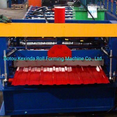 Automatic Roof and Wall Sheet Steel Building Material Tile Making Machinery