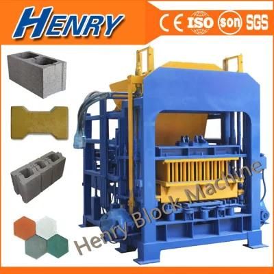 Qt4-15 Fully Automatic Hollow Block and Pavers Machine Price Curbstone Machine Price Best Sale in MID-East Area