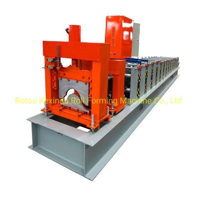 Color Steel Roof Sheet Ridge Cap Roll Forming Machine