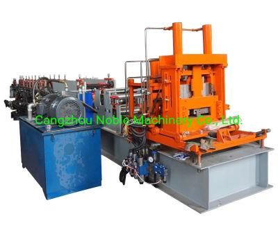 Steel Purlin Galvanized Steel C Purlin Roll Forming Machine Unovo