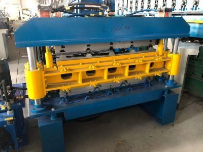 Hebei Botou Customized and Automatic Galvanized Roofing Sheet Roll Forming Machine Double Layer Roll Forming Machine