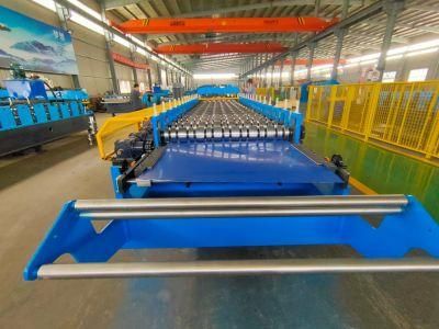 Thicker Color Steel and Aluminum Plate Glazed Roll Forming Machine