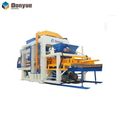 Dongyue Qt10-15 Automatic Concrete Interlocking Block Brick Making Machine with Good Price