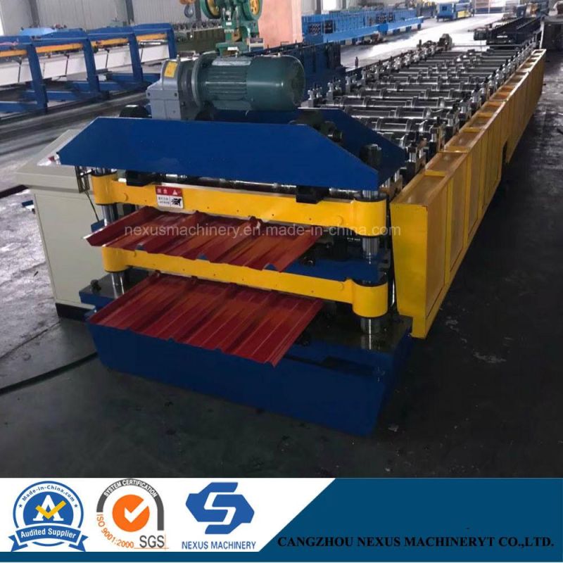 PRO-Panel and Tuff Rib Metal Sheet Roof Panel Double Layer Dual Roll Forming Machine