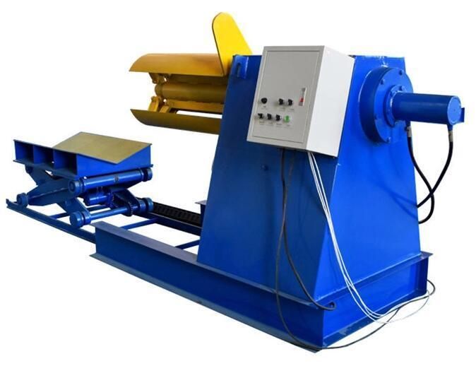 5ton 8ton 10ton Hydraulic Decoiler/Uncoiler with Coil Car