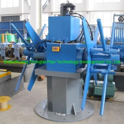 Single Cone Steel Coil Decoiler Large Load Coil Unwinder Machine