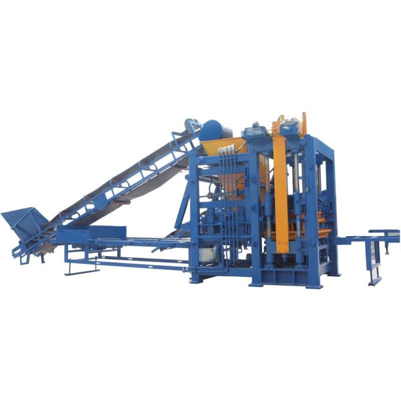 Factory Manufacturing Qt6-15 Concrete Solid Brick Machine Paver Hollow Block Making Machine