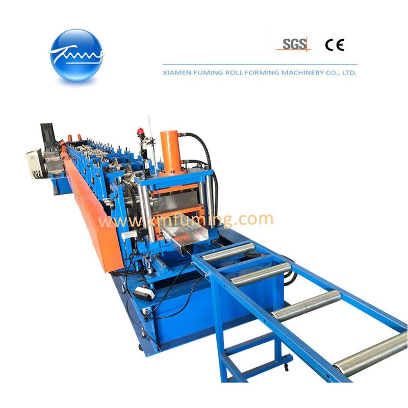 Fashion 550MPa New Container Xiamen Roofing Sheet Making Rolling Door Machine Roll Former