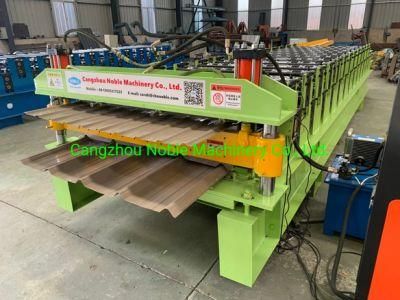 Factory Price Double Layer Metal Roofing Pre-Painted Coil Corrugated Steel Sheet Roll Forming Machine