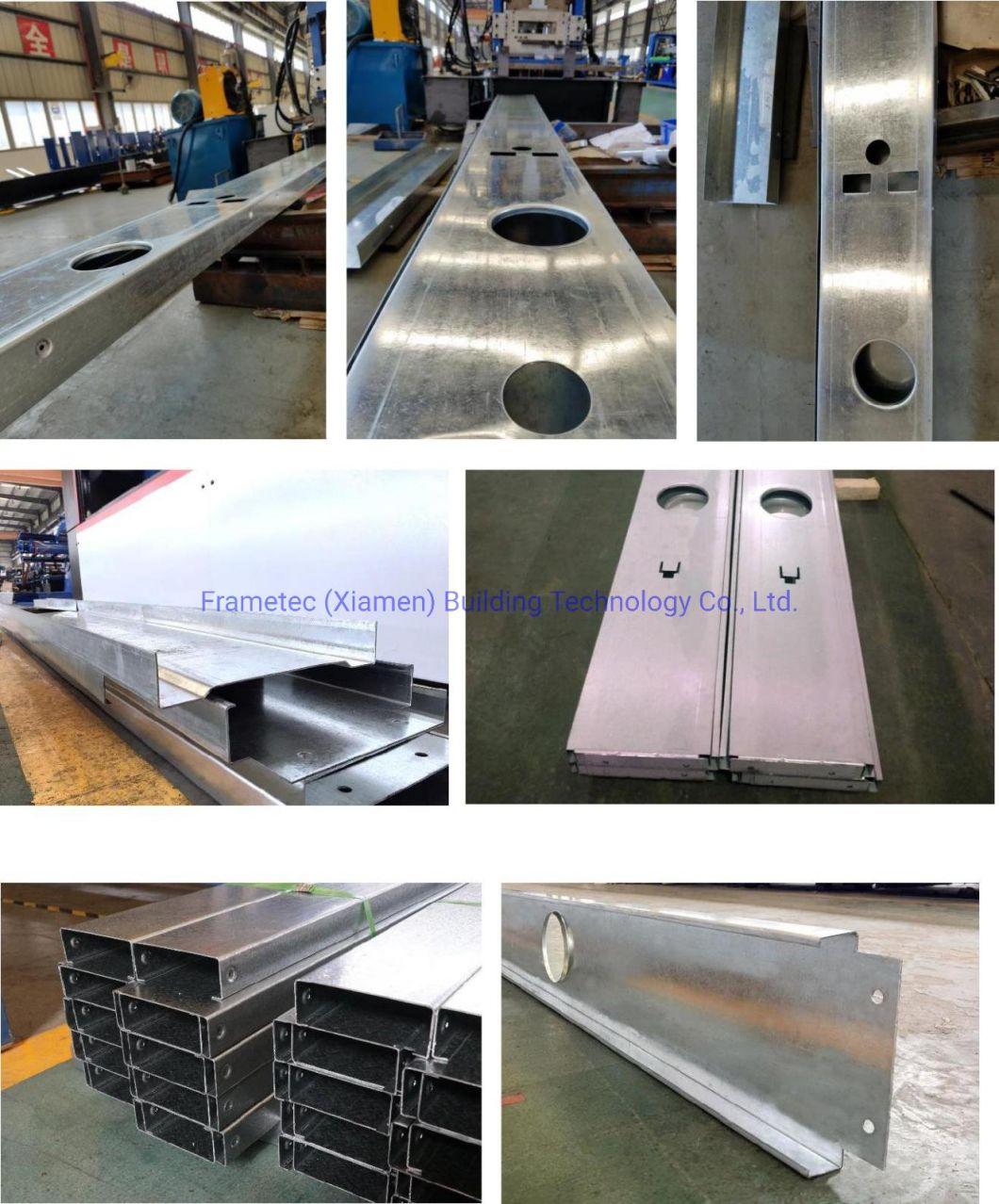 Automatic Galvanized Lgs Steel Stud and Track L Machine CNC for 1-6 Stories House Building Factory Price