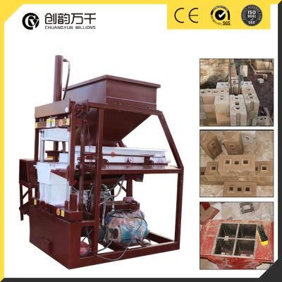 Cy2-10 Automatic Hydraulic Press Clay Interlocking Block Making Machine