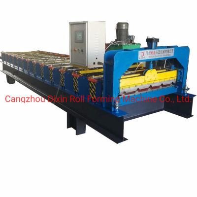 840 Trapezoidal Sheet Steel Structure Metal Roofing Roll Forming Machine