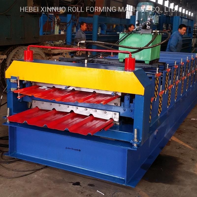 Xinnuo 840+900 Double Layer Roofing Sheet Roll Forming Machine