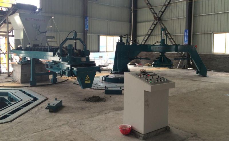 Core Vibration Technology Concrete Precast Square Manhole Making Machine and Mould