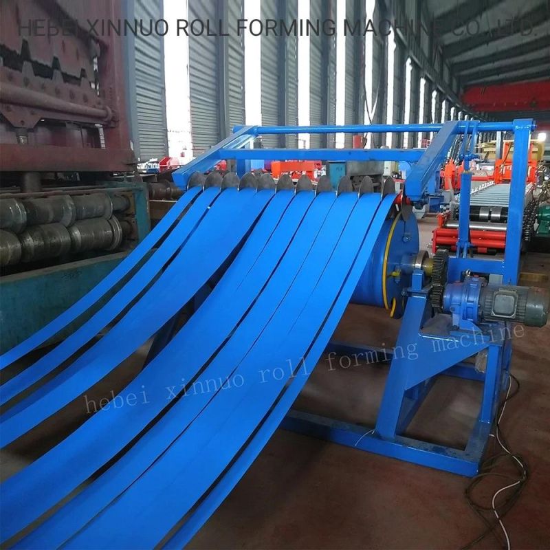 Metal Slitting Line Coil Straighteningl Cutting Steel Machine