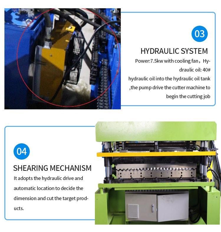 Aluminum Corrugated Colored Steel Roof Sheet Making Machinery Metal Roofing Galvanized Roll Forming Machine