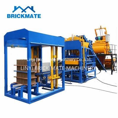 Qt4-15 Automatic Cement Brick Making Machine for House