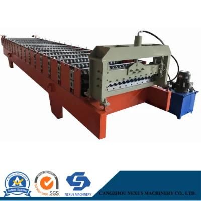 Low Price High Efficient Corrugated Iron Roofing Sheet Roll Forming Making Machine Made in Stock