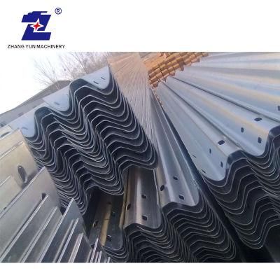 High Quality Production Line 3 Waves Highway Guardrail Roll Forming