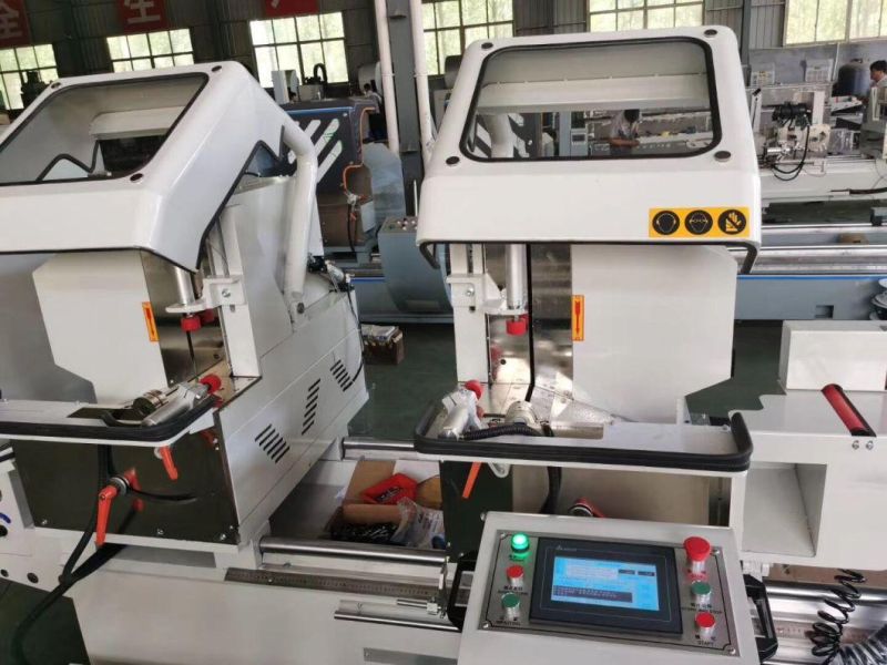 Aluminum Window Frame Making Machine/Double Head Aluminum Precision Cutting Saw